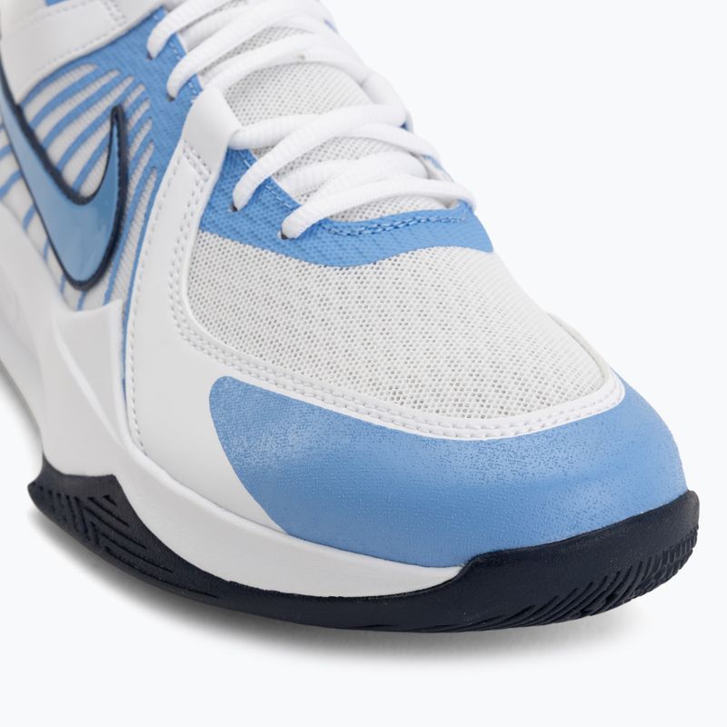 Încălțăminte de volei Nike Zoom Hyperspeed Court 2 white/valor blue/midnight navy 7