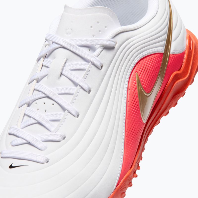 Încălțăminte de fotbal pentru bărbați Nike Tiempo Maestro Club White/Bright Crimson/Blur 5