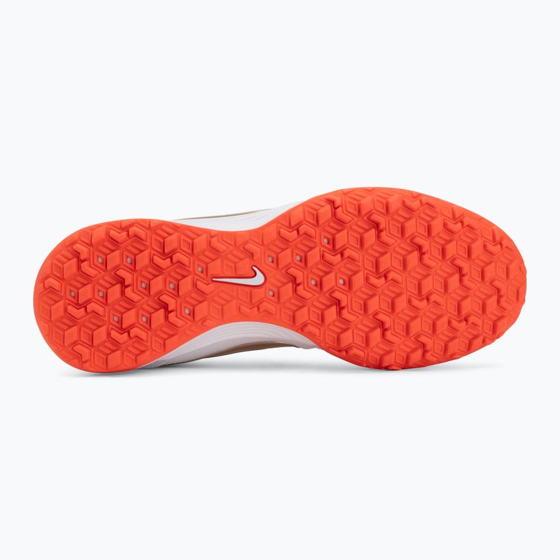 Încălțăminte de fotbal pentru bărbați Nike Tiempo Ligera Pro White/Bright Crimson/Blur 4
