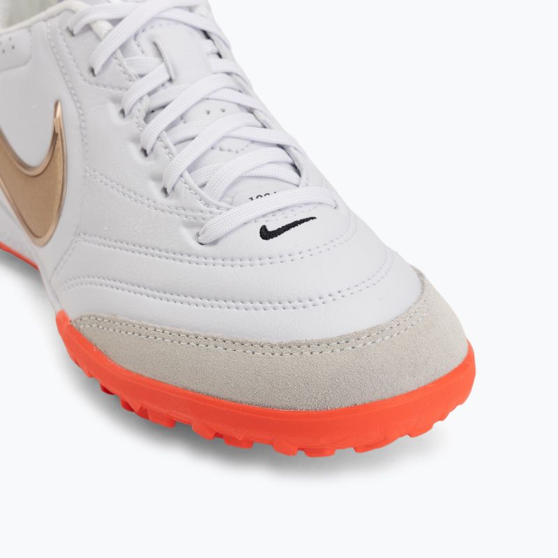 Încălțăminte de fotbal pentru bărbați Nike Tiempo Ligera Pro White/Bright Crimson/Blur 7