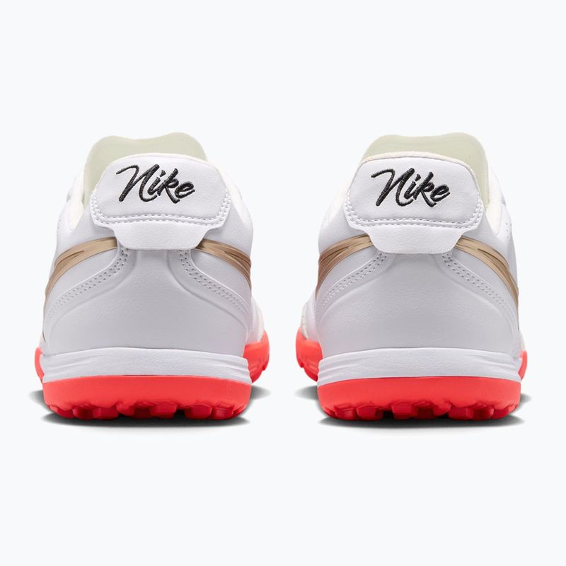 Încălțăminte de fotbal pentru bărbați Nike Tiempo Ligera Pro White/Bright Crimson/Blur 2