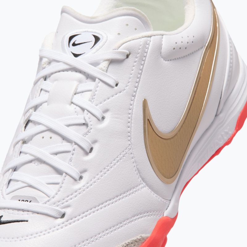 Încălțăminte de fotbal pentru bărbați Nike Tiempo Ligera Pro White/Bright Crimson/Blur 5