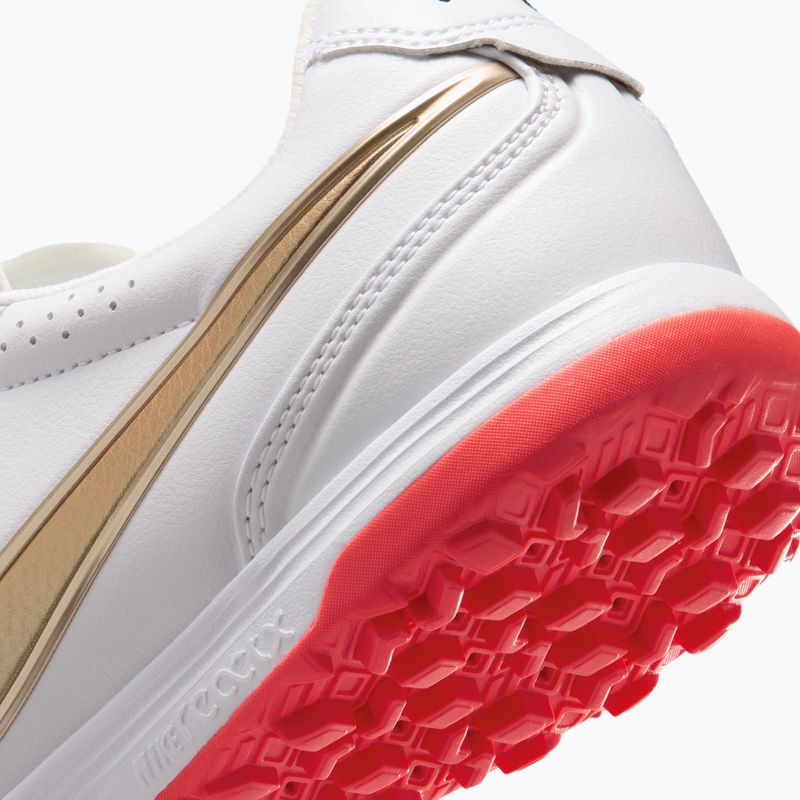Încălțăminte de fotbal pentru bărbați Nike Tiempo Ligera Pro White/Bright Crimson/Blur 6
