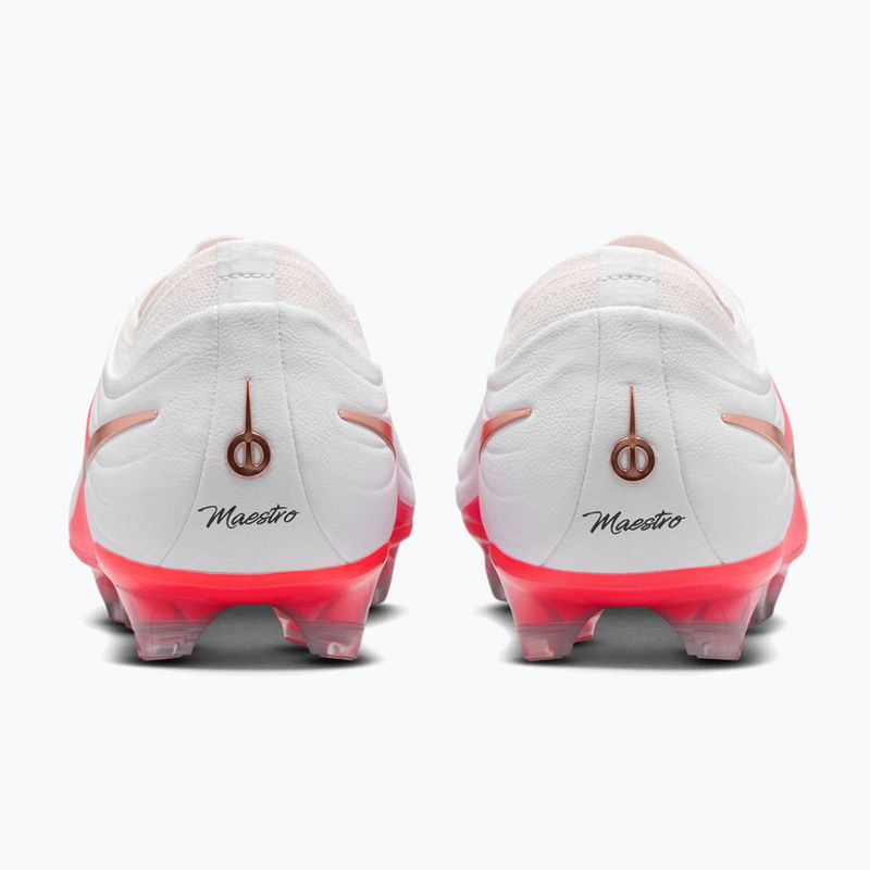 Încălțăminte de fotbal pentru bărbați Nike Tiempo Maestro Elite White/Bright Crimson/Blur 2