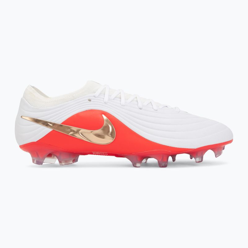 Încălțăminte de fotbal pentru bărbați Nike Tiempo Maestro Elite White/Bright Crimson/Blur 2
