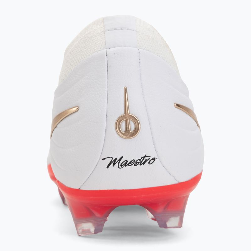 Încălțăminte de fotbal pentru bărbați Nike Tiempo Maestro Elite White/Bright Crimson/Blur 6