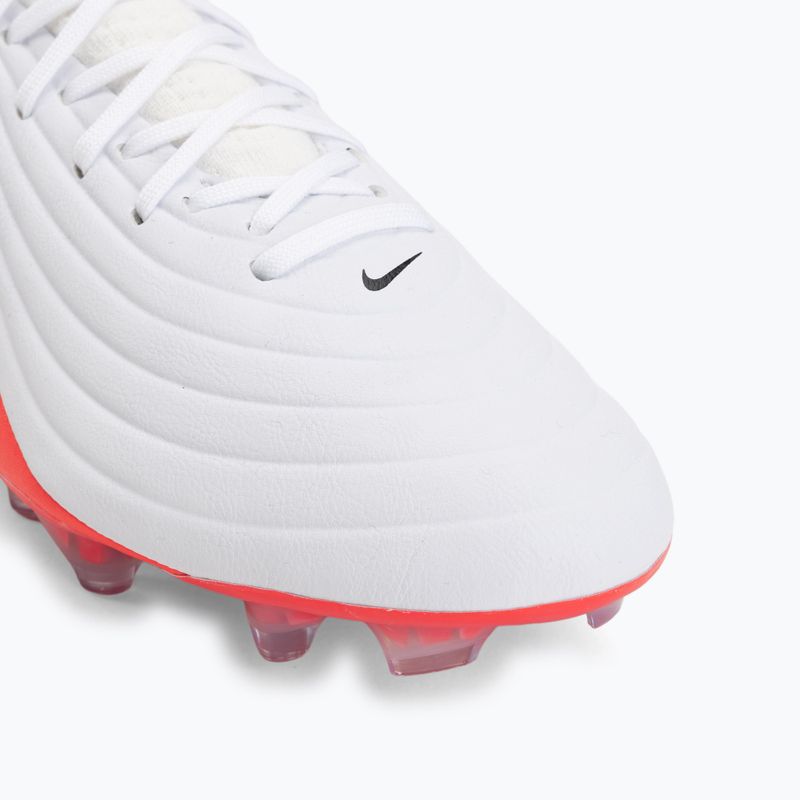 Încălțăminte de fotbal pentru bărbați Nike Tiempo Maestro Elite White/Bright Crimson/Blur 7
