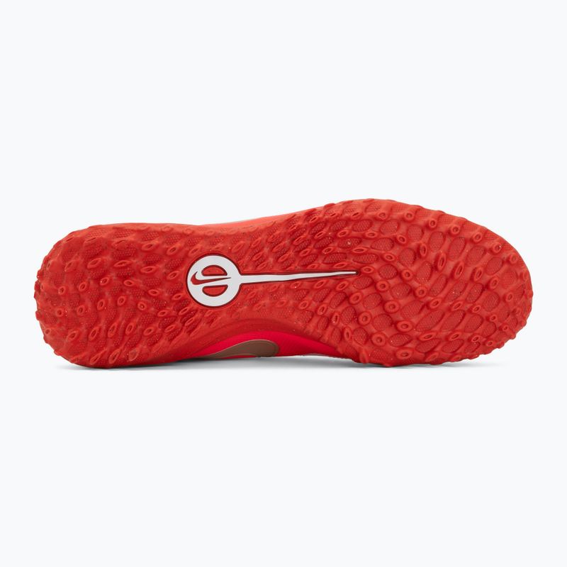 Încălțăminte de fotbal pentru bărbați Nike Tiempo Maestro Club White/Bright Crimson/Blur 4