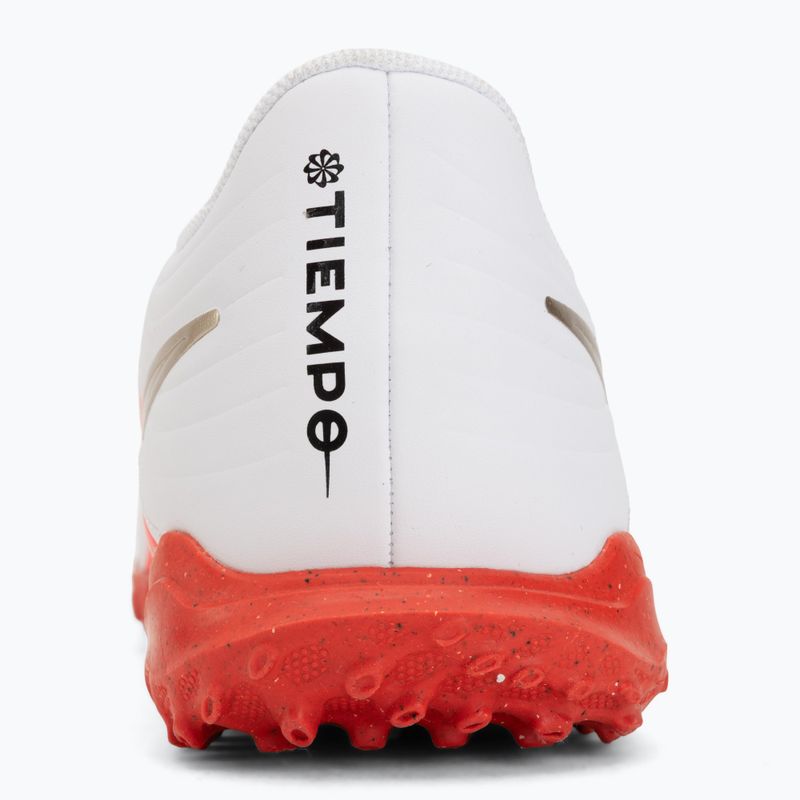Încălțăminte de fotbal pentru bărbați Nike Tiempo Maestro Club White/Bright Crimson/Blur 6