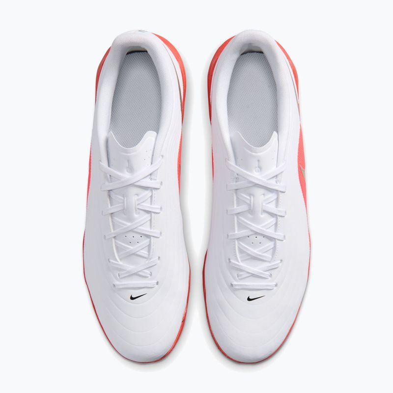 Încălțăminte de fotbal pentru bărbați Nike Tiempo Maestro Club white/bright crimson/blur 3
