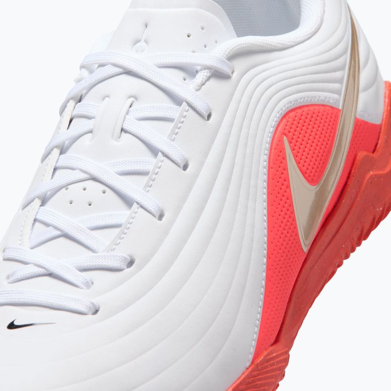 Încălțăminte de fotbal pentru bărbați Nike Tiempo Maestro Club white/bright crimson/blur 5