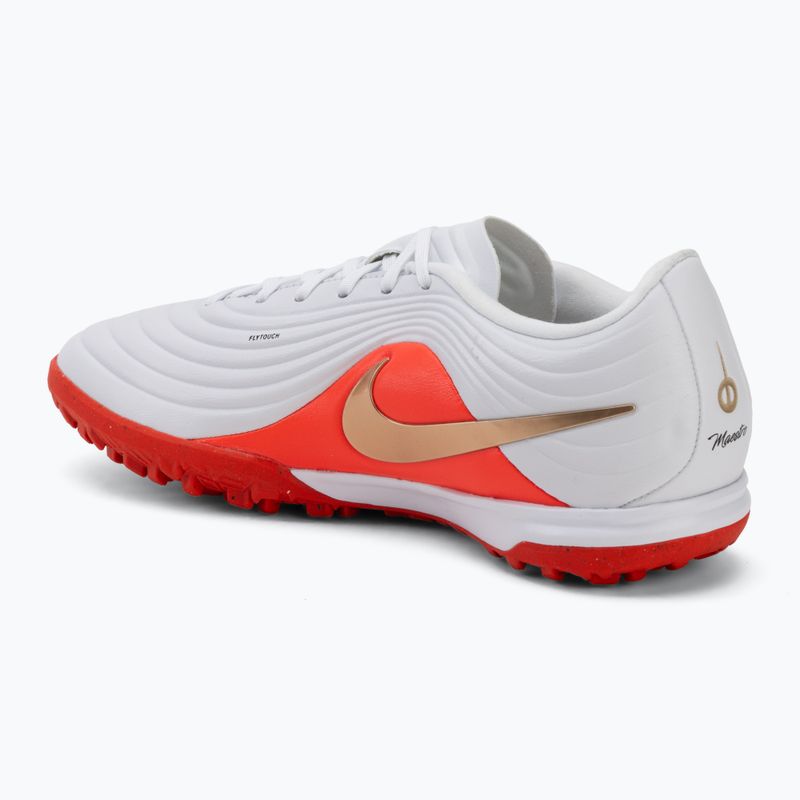 Încălțăminte de fotbal pentru bărbați Nike Tiempo Maestro Academy white/bright crimson/blur 3