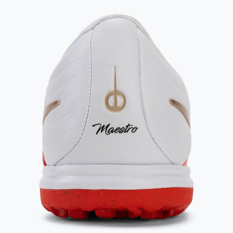 Încălțăminte de fotbal pentru bărbați Nike Tiempo Maestro Academy white/bright crimson/blur 6