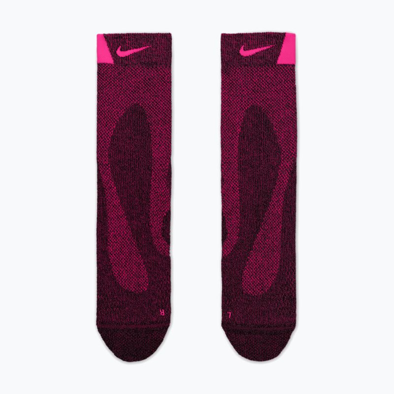Șosete Nike Run Lightweight Micro Crew Black/Hyper Pink/Hyper Pink 2