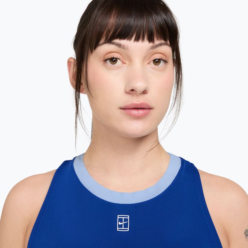 Tricou pentru femei Nike Court Dri-Fit Advantage old royal/white 3