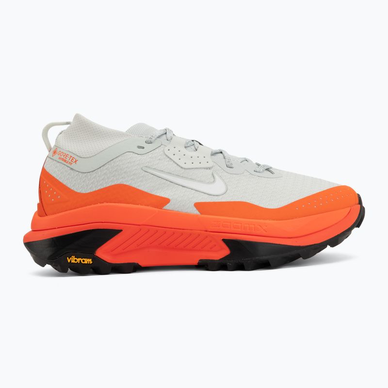 Încălțăminte de alergare pentru bărbați Nike ACG Zegama Trail GORE-TEX light silver/safety orange/summit white 2