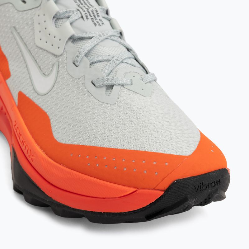 Încălțăminte de alergare pentru bărbați Nike ACG Zegama Trail GORE-TEX light silver/safety orange/summit white 7