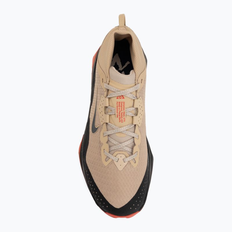 Încălțăminte de alergare pentru bărbați Nike ACG Zegama Trail GORE-TEX linen/light crimson/light orewood brown/black 5