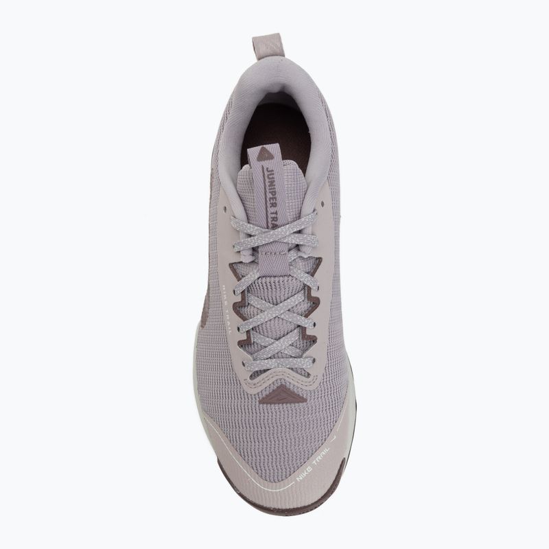 Încălțăminte de alergare pentru femei Nike Juniper Trail 3 silver lilac/tattoo/barely green 5