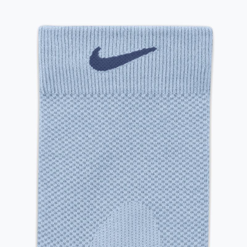 Șosete Nike Run Lightweight Crew hydrogen blue/mystic navy/mystic navy 4