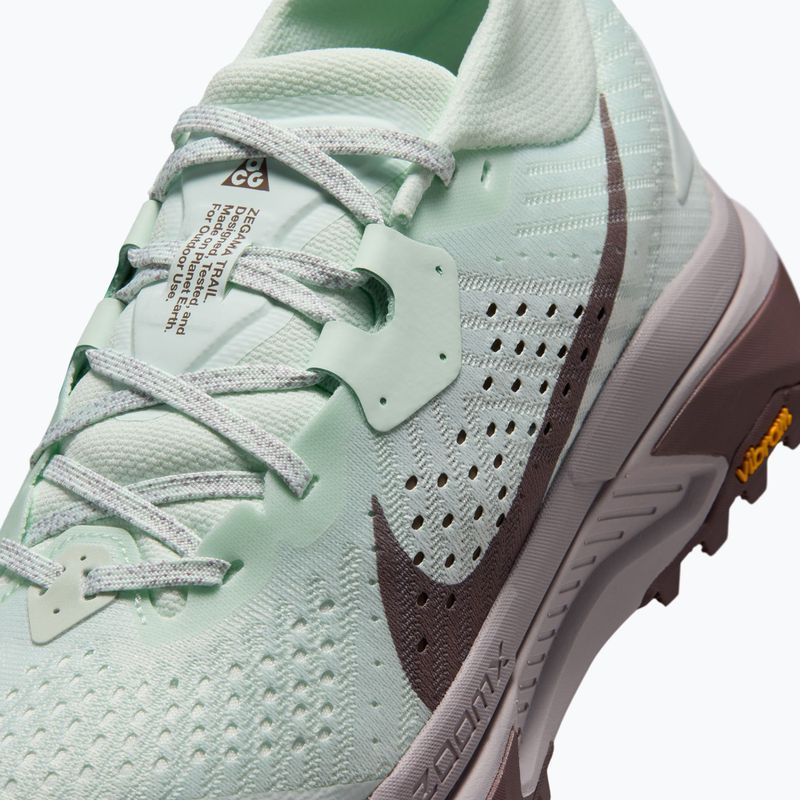 Pantofi de alergare pentru femei Nike ACG Zegama Trail barely green/Tattoo/Silver Lilac 5