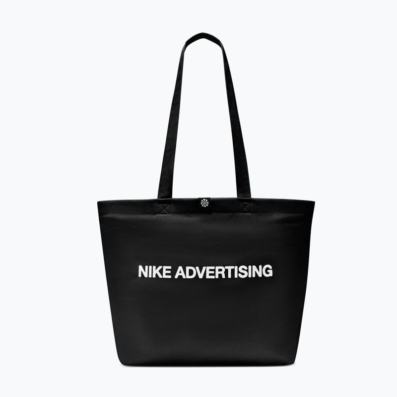 Geantă Nike Heritage "Your Message Here" Tote 22 l black/white/safety orange 3