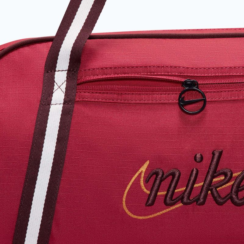 Geantă de antrenament pentru femei Nike Gym Club Retro 24 l tough red/mystic dates/mystic dates 6