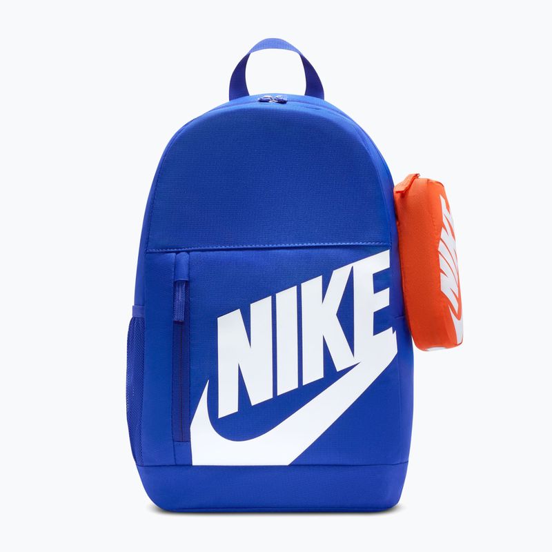 Rucsac pentru copii Nike Elemental Shoebox 20 l old royal/orange/white