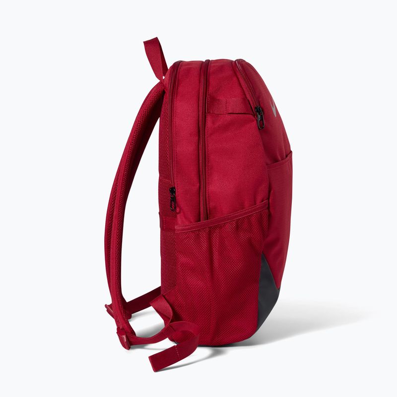 Rucsac Nike Brasilia 24 l tough red/black/reflect silver 3