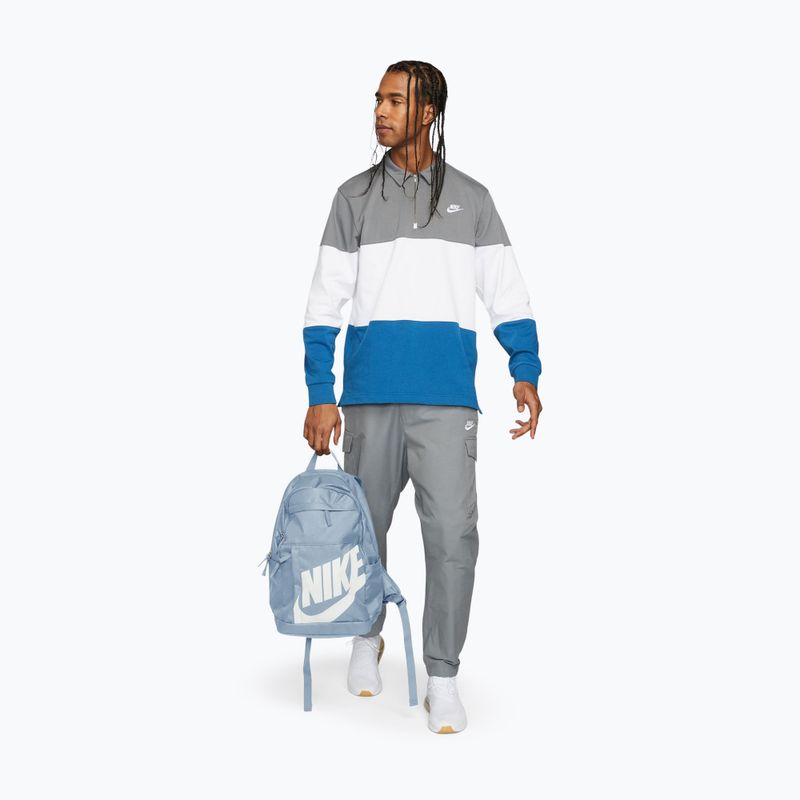 Rucsac de oraș Nike Elemental 21 l light armory blue/light armory blue/white 11