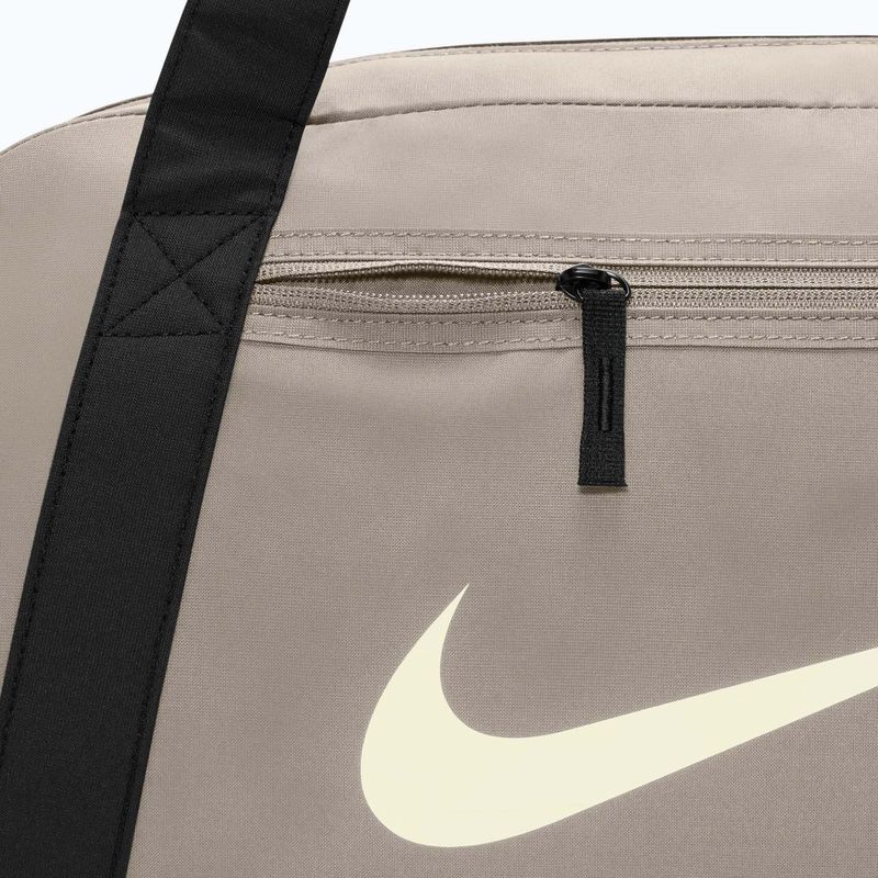 Geantă de antrenament pentru femei Nike Gym Club 24 l cream ii/black/sail 6