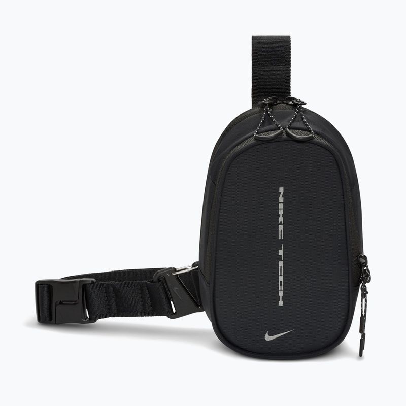 Borsetă Nike Tech Commute 1 l black/black/reflect silver 2
