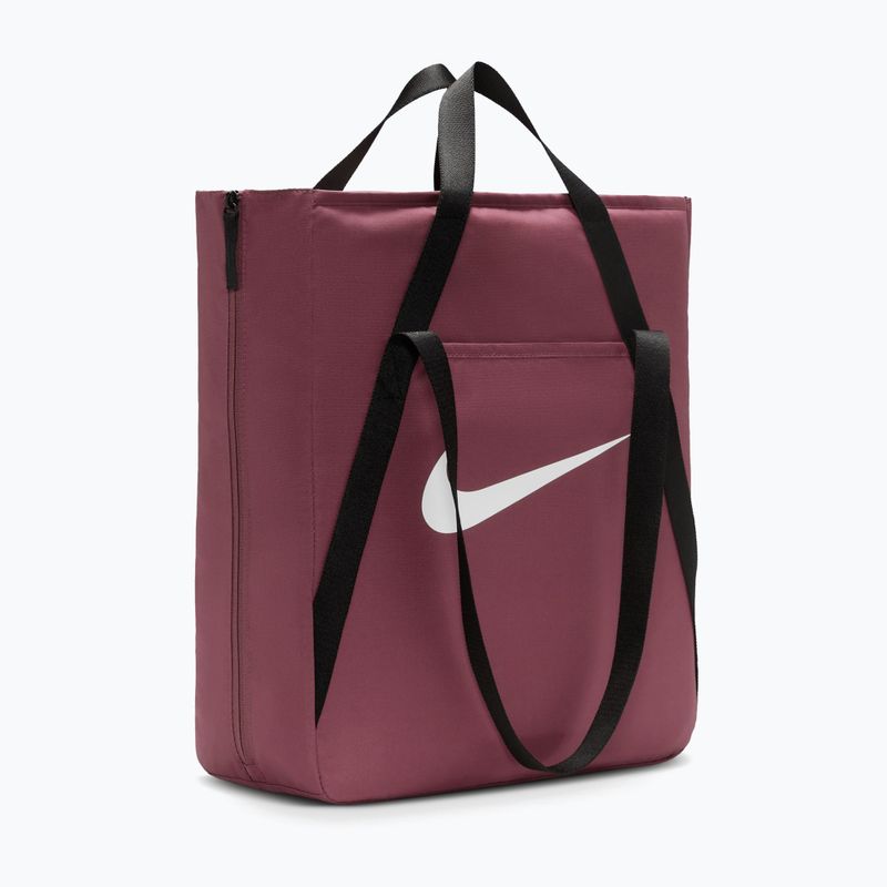 Geantă pentru femei Nike Gym Tote 28 l pink smoke/black/white 2