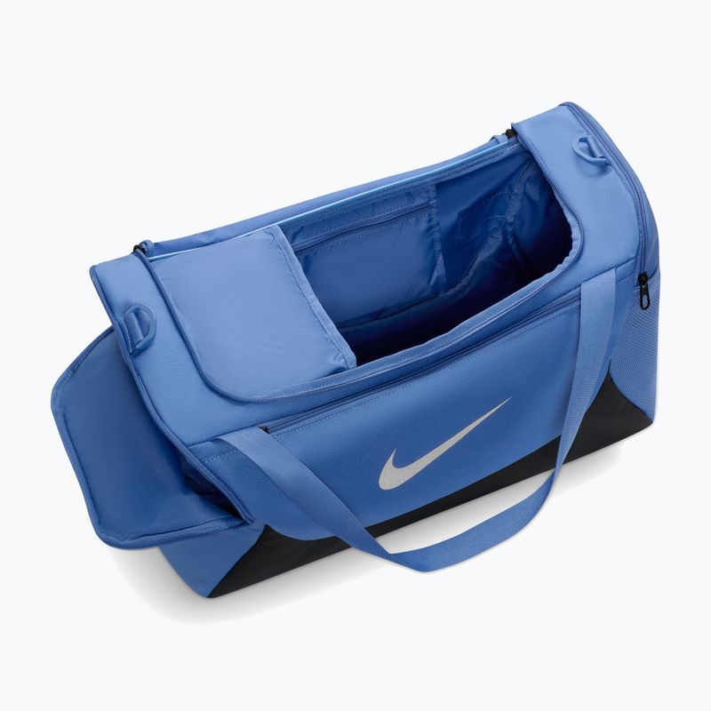 Geantă de antrenament Nike Brasilia Duffel Small 40 l indigo storm/black 4
