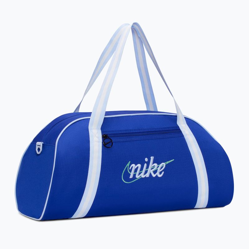 Geantă de antrenament pentru femei Nike Gym Club Retro 24 l old royal/hydrogen blue/hydrogen blue 2