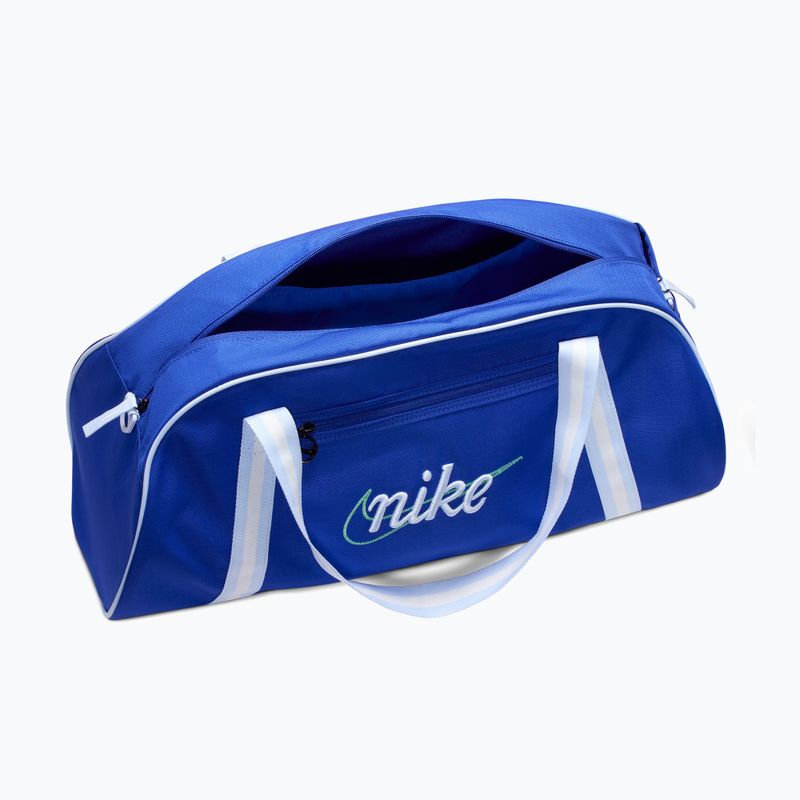Geantă de antrenament pentru femei Nike Gym Club Retro 24 l old royal/hydrogen blue/hydrogen blue 4