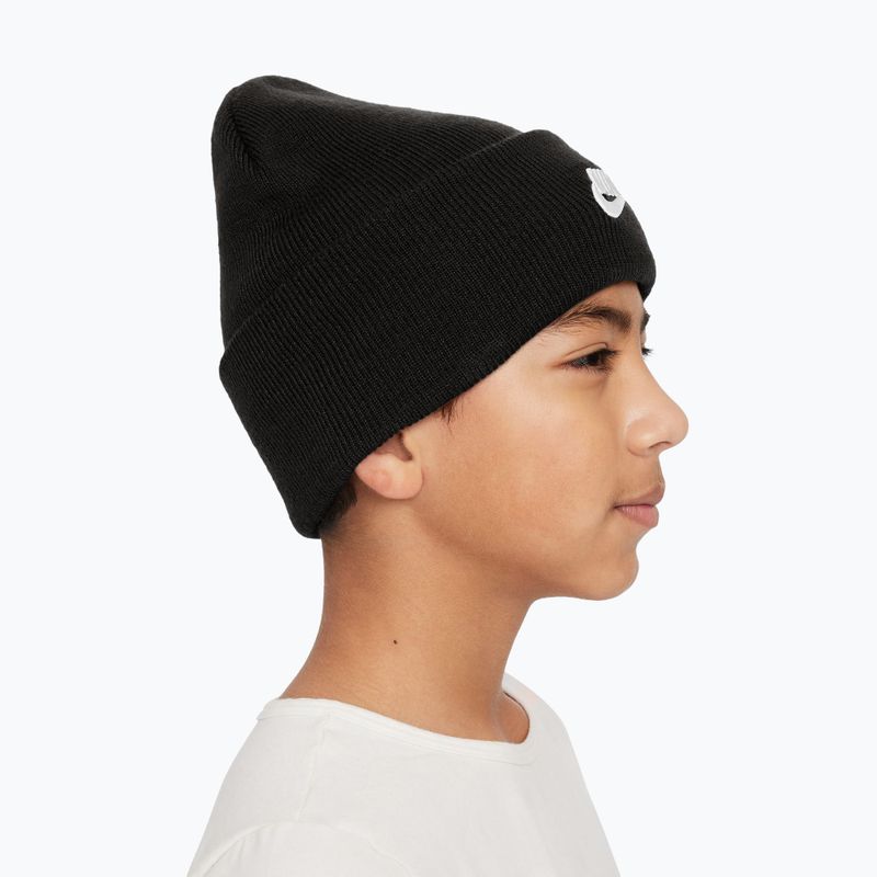 Căciulă de iarnă pentru copii Nike Peak black heather/white 3