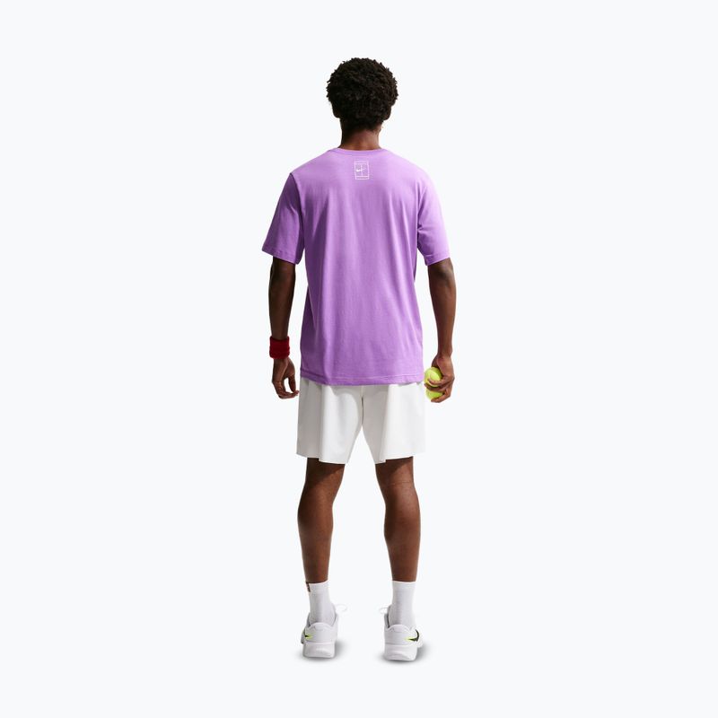 Tricou de tenis pentru bărbați Nike Court Love bright violet 3