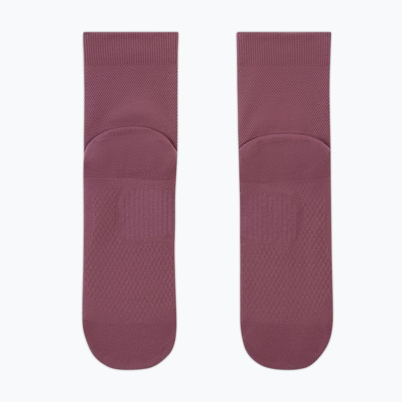 Șosete Nike Run Midweight Micro Crew pink smoke/pink rise/white 3