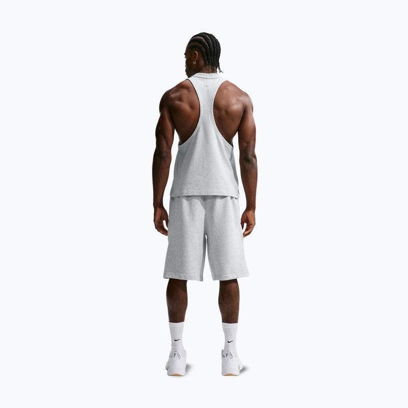 Pantaloni scurți de antrenament pentru bărbați Nike N.A.C. light smoke grey/heather/light smoke grey 2