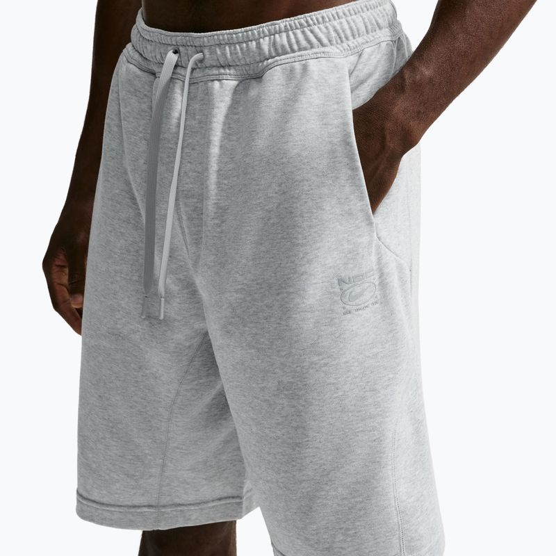 Pantaloni scurți de antrenament pentru bărbați Nike N.A.C. light smoke grey/heather/light smoke grey 3