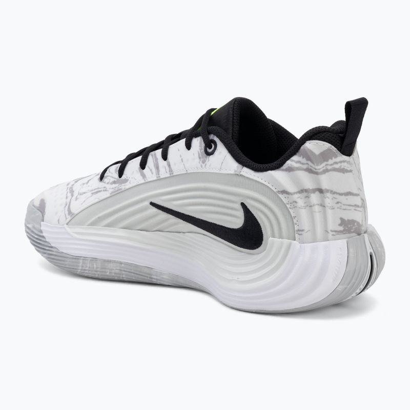 Încălțăminte de baschet pentru bărbați Nike Giannis Immortality 5 white/off white/metallic silver 3