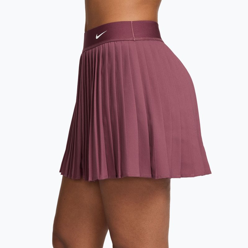 Fustă Nike Victory Dri-Fit High-Waisted Pleated pink smoke/white 3