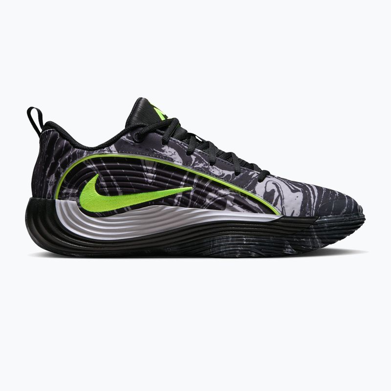 Încălțăminte de baschet pentru bărbați Nike Giannis Immortality 5 black/light smoke grey/volt