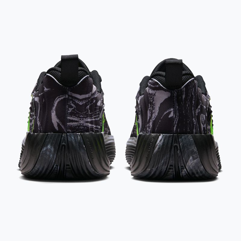 Încălțăminte de baschet pentru bărbați Nike Giannis Immortality 5 black/light smoke grey/volt 2