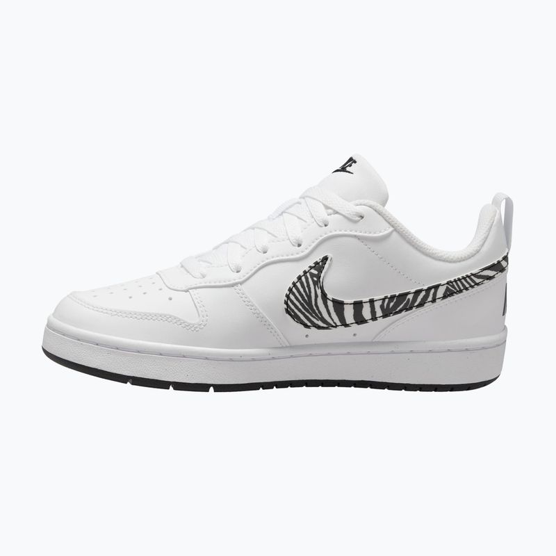 Pantofi Nike Court Borough Low alb/negru 9