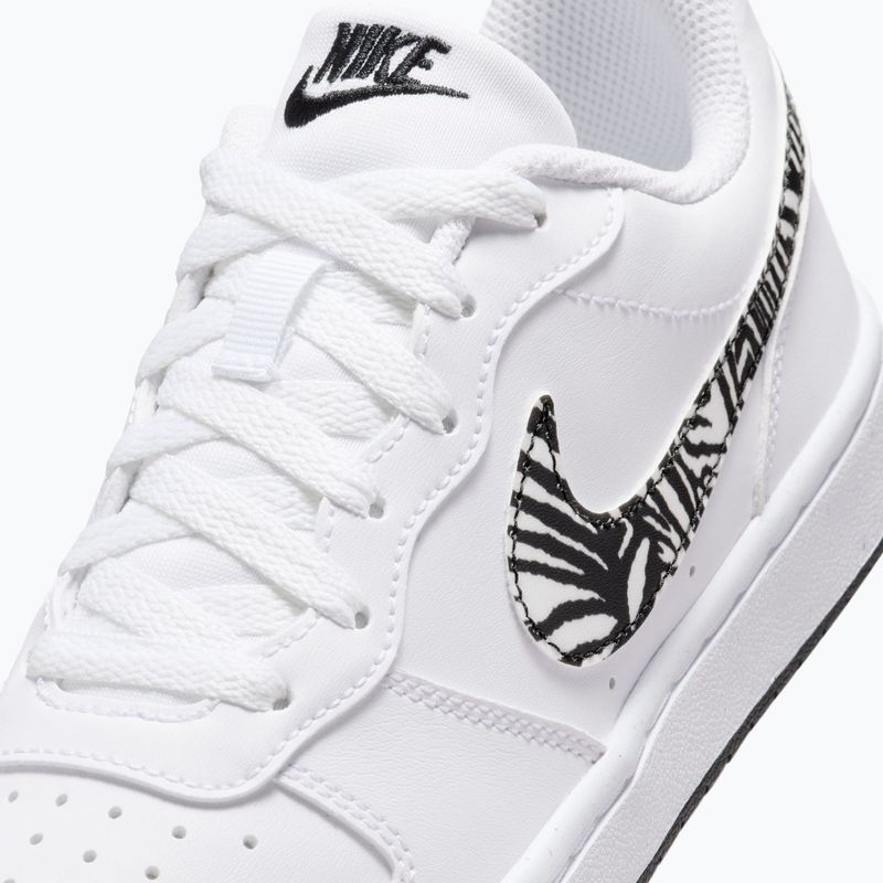 Pantofi Nike Court Borough Low alb/negru 14