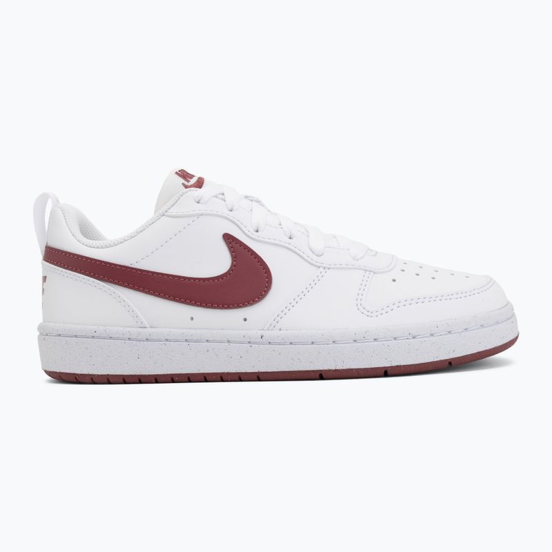 Încălțăminte pentru copii Nike Court Borough Low Recraft white/pink smoke 2