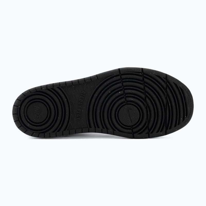 Încălțăminte pentru copii Nike Court Borough Mid 2 white/black/arctic green/football blue 4