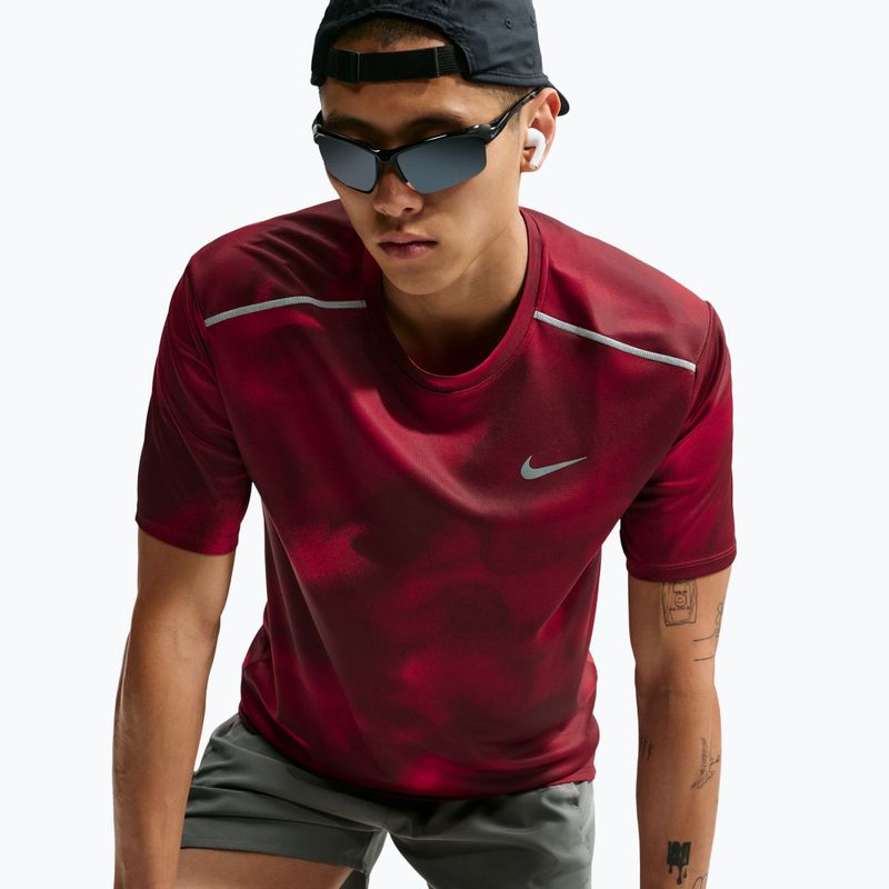 Tricou de alergare pentru bărbați Nike Miler light crimson 6